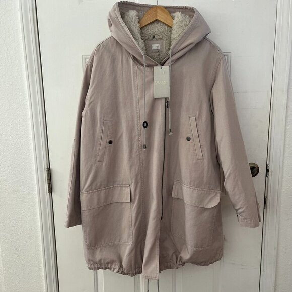 Poetry Woman's Plus-Size Tan Removable Fleece Liner Heavy Jacket /Parka Sz 16 - Picture 1 of 15